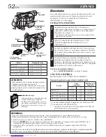 Предварительный просмотр 52 страницы JVC GR-AX760 Instructions Manual