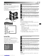 Предварительный просмотр 23 страницы JVC GR-AX767UM Instructions Manual