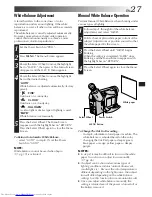 Предварительный просмотр 27 страницы JVC GR-AX767UM Instructions Manual