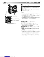 Предварительный просмотр 28 страницы JVC GR-AX767UM Instructions Manual