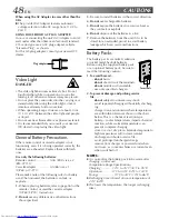 Preview for 48 page of JVC GR-AX777UM Instructions Manual