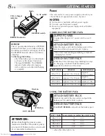 Preview for 8 page of JVC GR-AX830 Instructions Manual