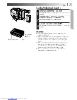 Preview for 13 page of JVC GR-AX830 Instructions Manual