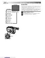 Preview for 26 page of JVC GR-AX830 Instructions Manual