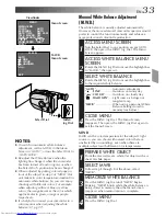 Preview for 33 page of JVC GR-AX830 Instructions Manual