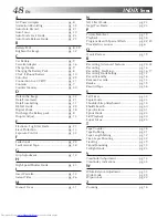 Preview for 48 page of JVC GR-AX830 Instructions Manual