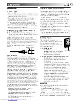 Preview for 49 page of JVC GR-AX830 Instructions Manual