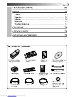 Preview for 5 page of JVC GR-AX880 Instructions Manual