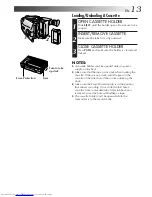 Preview for 13 page of JVC GR-AX880 Instructions Manual