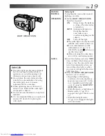 Preview for 19 page of JVC GR-AX880 Instructions Manual