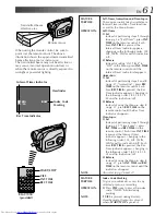 Preview for 61 page of JVC GR-AX880 Instructions Manual