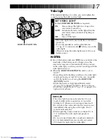 Preview for 17 page of JVC GR-AX920 Instructions Manual