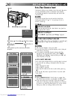 Preview for 26 page of JVC GR-AX920 Instructions Manual