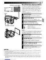 Preview for 27 page of JVC GR-AX920 Instructions Manual