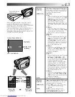 Preview for 43 page of JVC GR-AX930 Instructions Manual