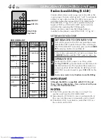 Preview for 44 page of JVC GR-AX930 Instructions Manual