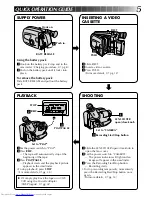 Preview for 5 page of JVC GR-AX96 Instructions Manual