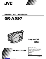 Preview for 1 page of JVC GR-AX97 Instructions Manual