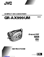 JVC GR-AX999UM Instructions Manual preview