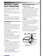 Preview for 3 page of JVC GR-AX999UM Instructions Manual