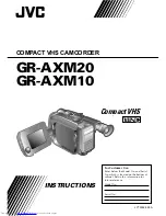 Preview for 1 page of JVC GR-AXM10 Instructions Manual