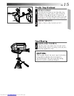 Preview for 15 page of JVC GR-AXM100 Instructions Manual