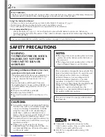 Preview for 2 page of JVC GR-AXM205 Instructions Manual