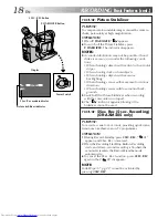 Preview for 18 page of JVC GR-AXM205 Instructions Manual