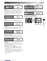 Preview for 23 page of JVC GR-AXM205 Instructions Manual