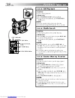 Preview for 38 page of JVC GR-AXM205 Instructions Manual