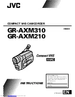 Предварительный просмотр 1 страницы JVC GR-AXM210 Instructions Manual