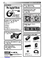 Предварительный просмотр 6 страницы JVC GR-AXM210 Instructions Manual