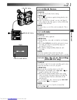 Предварительный просмотр 21 страницы JVC GR-AXM210 Instructions Manual