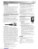 Предварительный просмотр 53 страницы JVC GR-AXM210 Instructions Manual