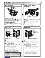 Предварительный просмотр 5 страницы JVC GR-AXM217UM Instructions Manual