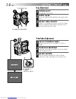 Предварительный просмотр 14 страницы JVC GR-AXM217UM Instructions Manual