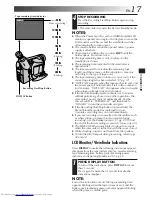 Предварительный просмотр 17 страницы JVC GR-AXM217UM Instructions Manual