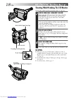 Предварительный просмотр 18 страницы JVC GR-AXM217UM Instructions Manual