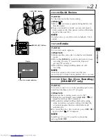 Предварительный просмотр 21 страницы JVC GR-AXM217UM Instructions Manual