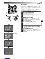 Предварительный просмотр 29 страницы JVC GR-AXM217UM Instructions Manual