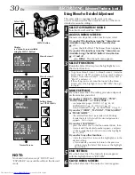 Предварительный просмотр 30 страницы JVC GR-AXM217UM Instructions Manual