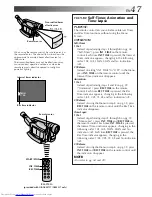 Предварительный просмотр 47 страницы JVC GR-AXM217UM Instructions Manual