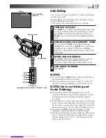 Предварительный просмотр 49 страницы JVC GR-AXM217UM Instructions Manual