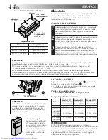 Preview for 44 page of JVC GR-AXM220 Instructions Manual