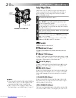 Preview for 20 page of JVC GR-AXM225 Instructions Manual