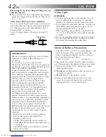 Preview for 42 page of JVC GR-AXM225 Instructions Manual