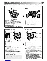 Preview for 49 page of JVC GR-AXM225 Instructions Manual