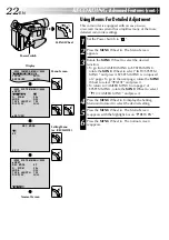 Предварительный просмотр 22 страницы JVC GR-AXM226 Instructions Manual