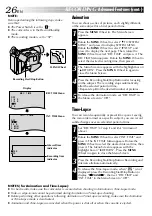 Предварительный просмотр 26 страницы JVC GR-AXM226 Instructions Manual