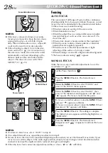 Предварительный просмотр 28 страницы JVC GR-AXM226 Instructions Manual